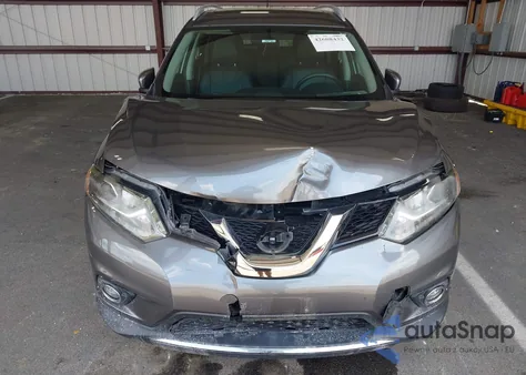 2015 Nissan Rogue Sl из США, поврежденный, VIN 5N1AT2MV4FC834739